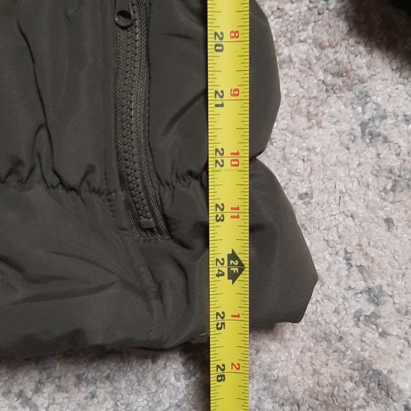 Fur hooded❣ last one Parka puffer jacket with belt - Picture 9 of 16